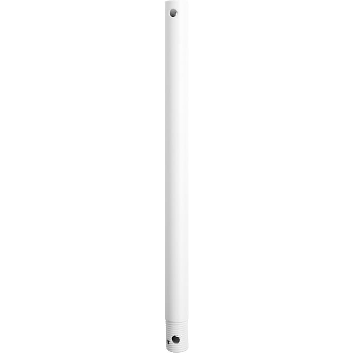 Quorum International 12" Ceiling Fan Downrod in Studio White Quorum International 12" Ceiling Fan Downrod in Studio White