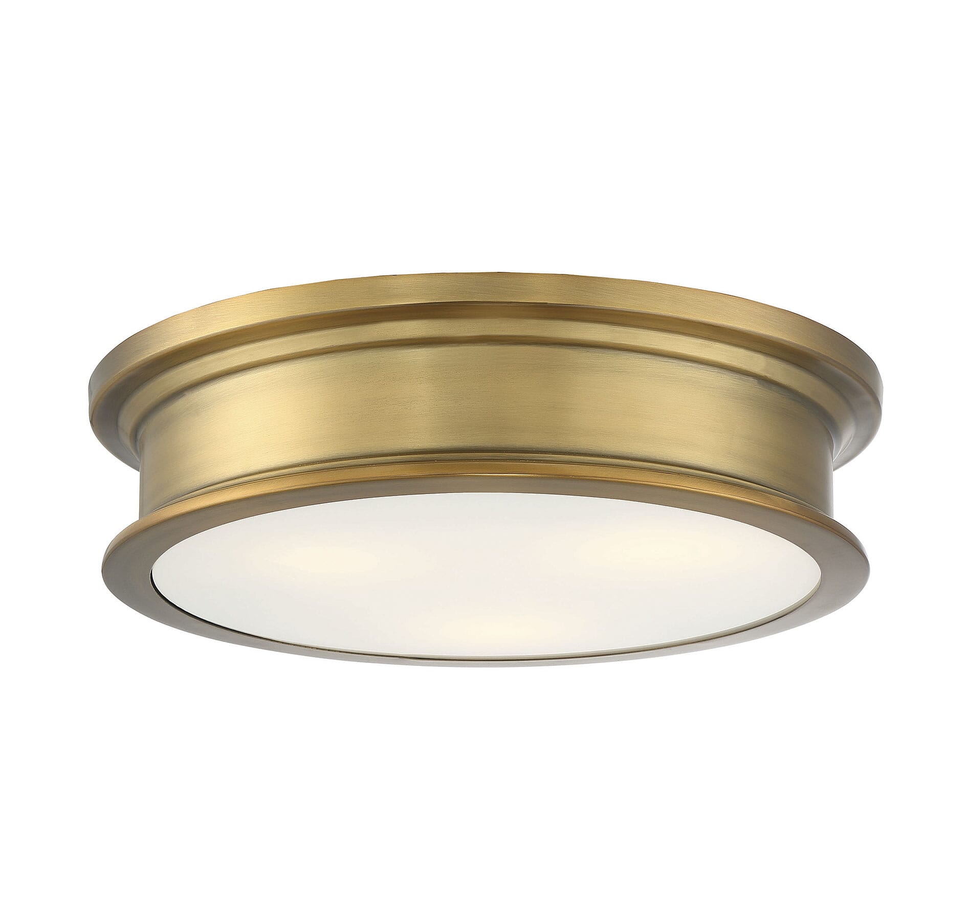 Savoy House Watkins Ceiling Light in Warm Brass - LightsOnline.com