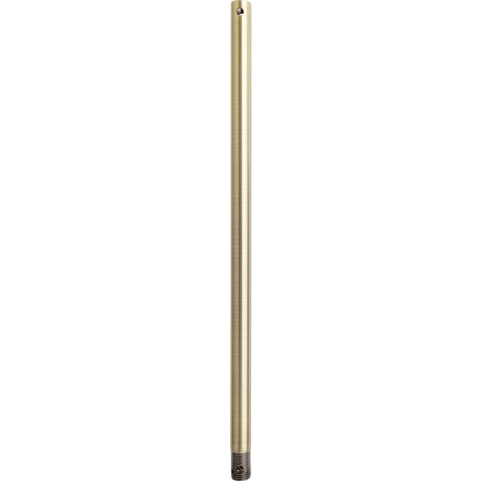Quorum International 18" Ceiling Fan Downrod in Antique Brass Quorum International 18" Ceiling Fan Downrod in Antique Brass