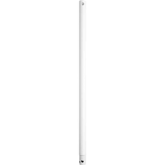 Quorum International 18" Ceiling Fan Downrod in White Quorum International 18" Ceiling Fan Downrod in White