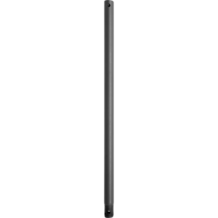 Quorum International 18" Ceiling Fan Downrod in Noir Quorum International 18" Ceiling Fan Downrod in Noir
