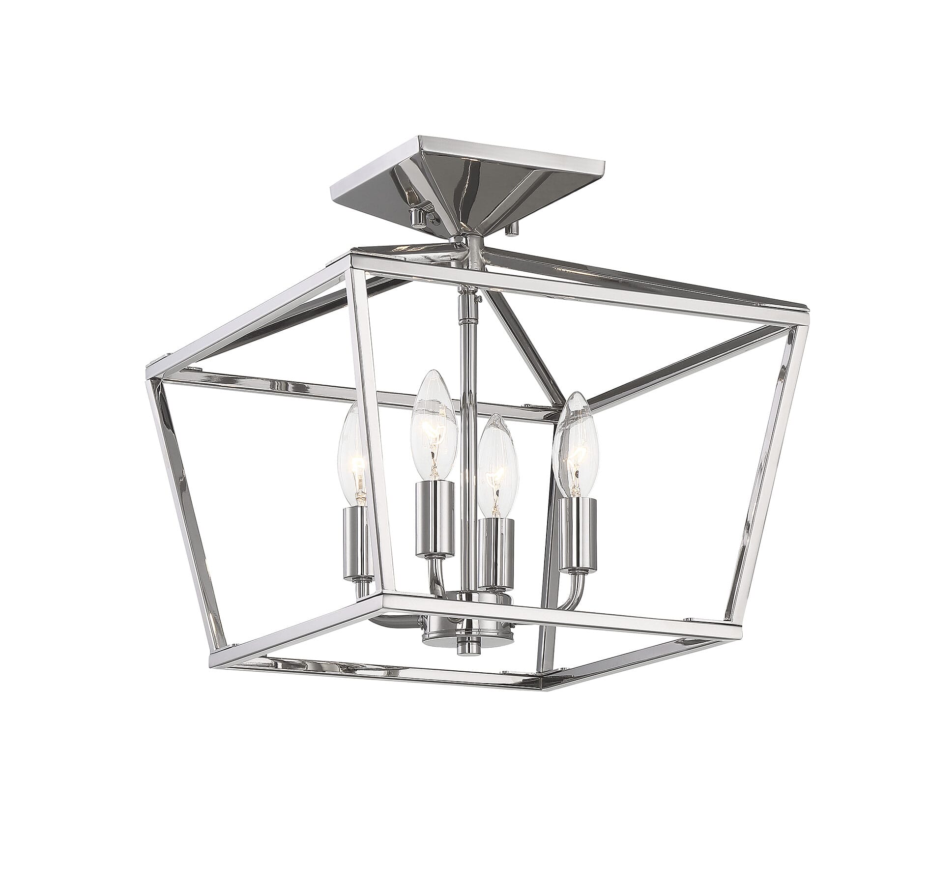 Savoy House Townsend 4-Light Ceiling Light in Polished Nickel