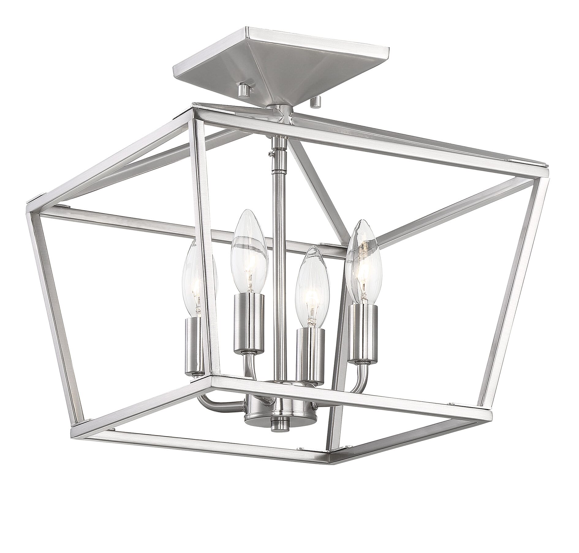 Savoy House Townsend 4-Light Ceiling Light in Satin Nickel