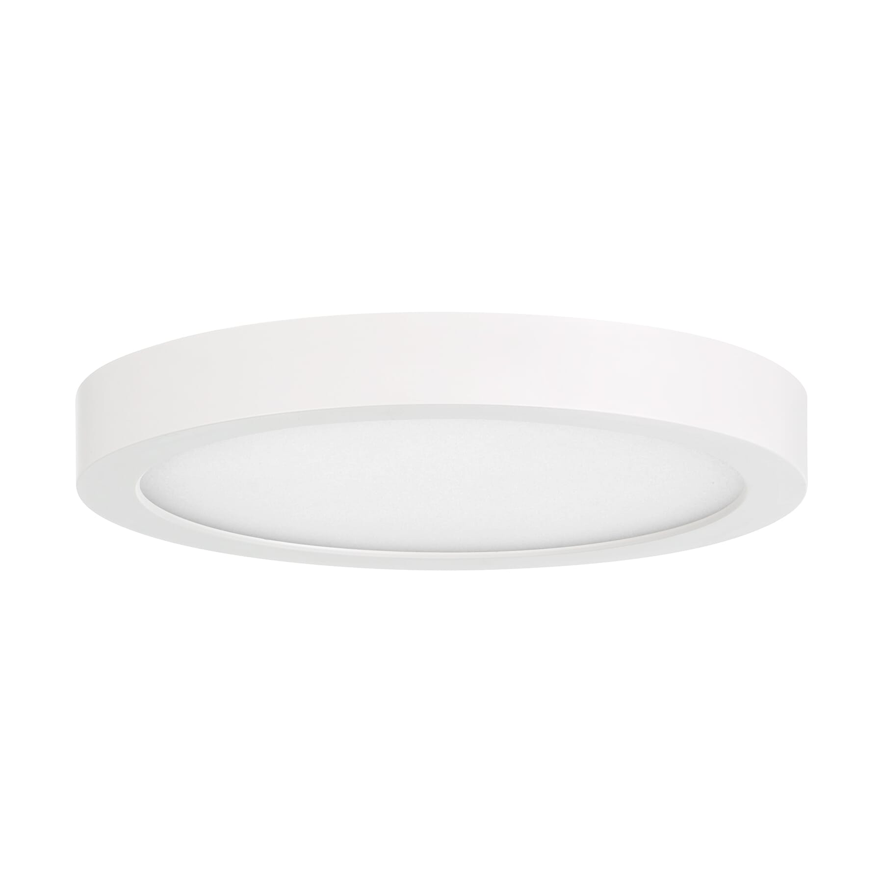 LED Flush Mount in White