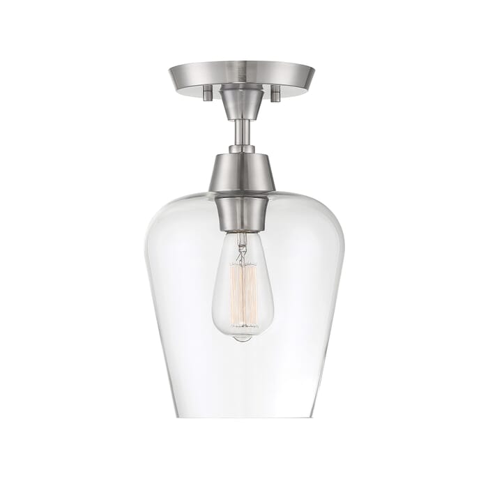 Savoy House Octave 1-Light Ceiling Light in Satin Nickel Savoy House Octave 1-Light Ceiling Light in Satin Nickel