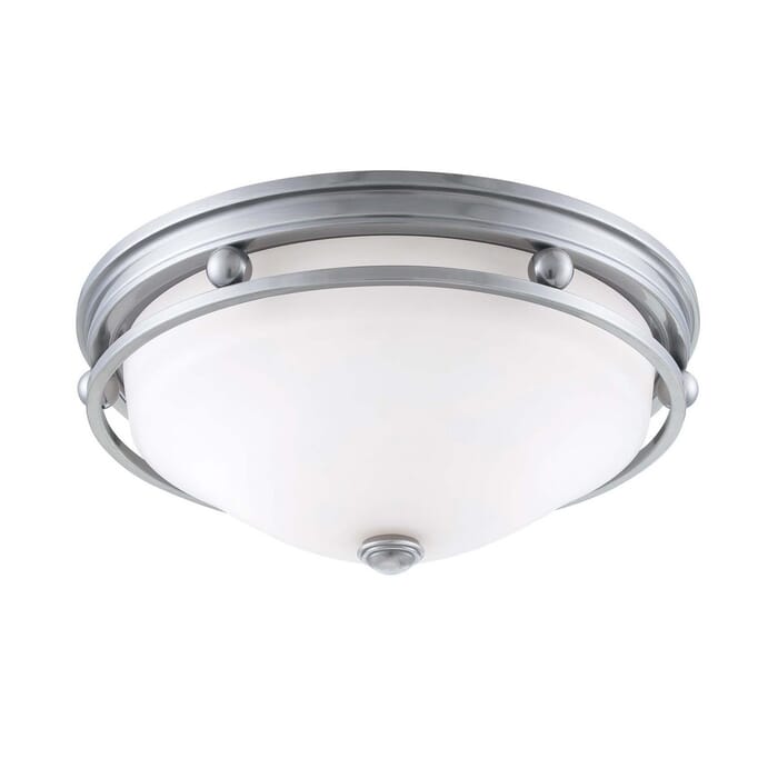 Savoy House 2-Light Flush Mount in Brushed Pewter Savoy House 2-Light Flush Mount in Brushed Pewter