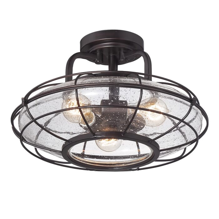 Savoy House Connell 3-Light Semi-Flush in English Bronze Savoy House Connell 3-Light Semi-Flush in English Bronze