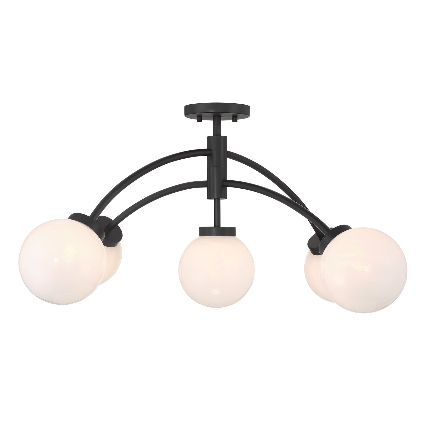 Redfield 5-Light Convertible Semi-Flush or Pendant - Picture 10 of 14
