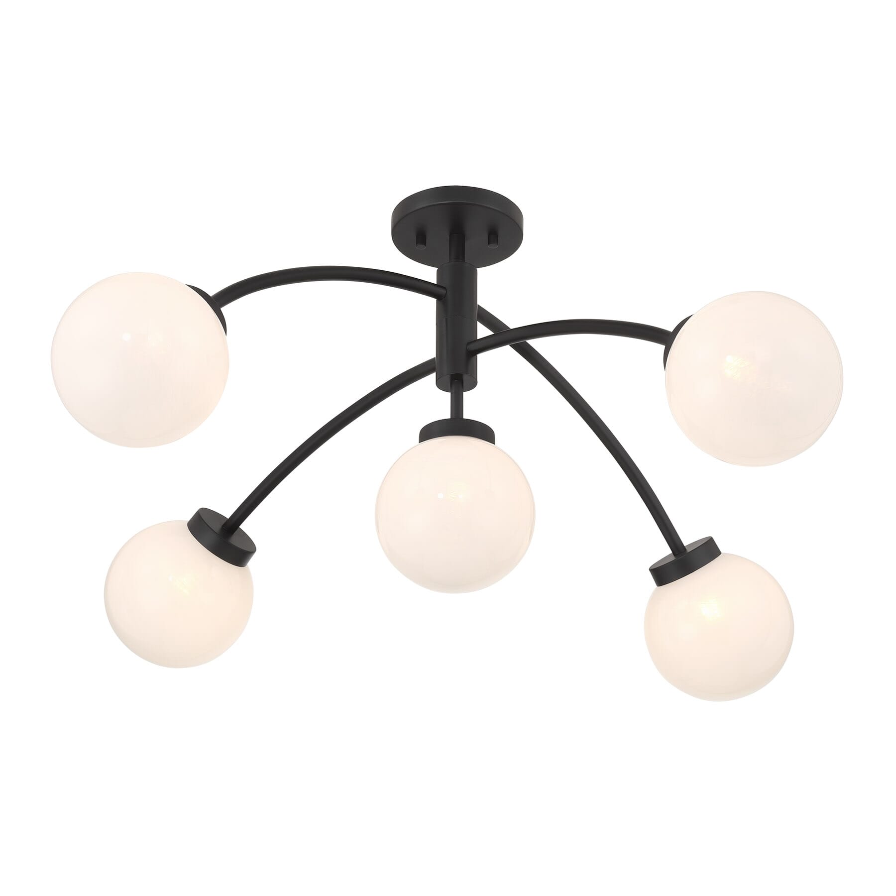 Redfield 5-Light Convertible Semi-Flush or Pendant - Picture 12 of 14