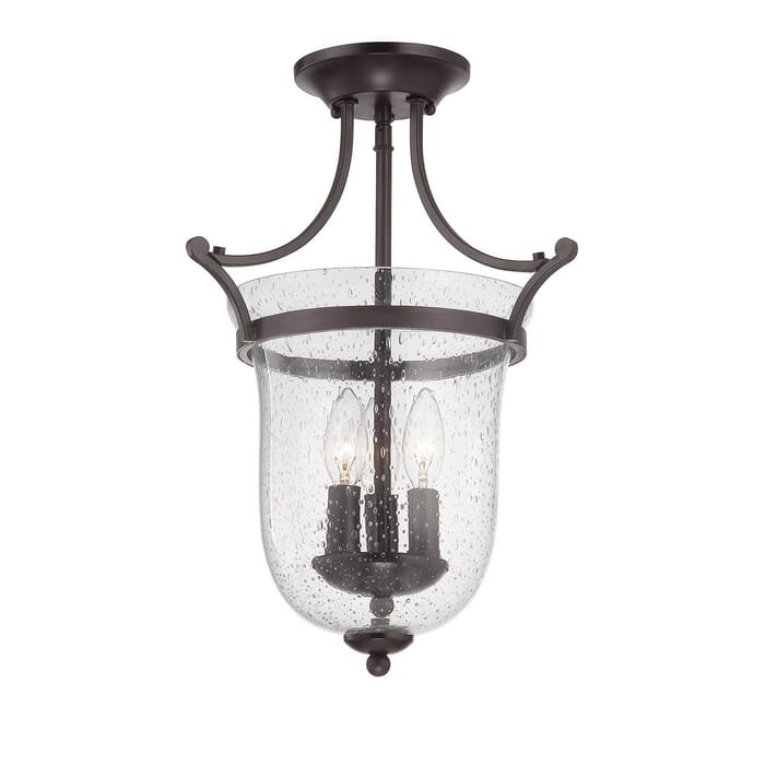 Savoy House Trudy 3-Light Ceiling Light in English Bronze Savoy House Trudy 3-Light Ceiling Light in English Bronze