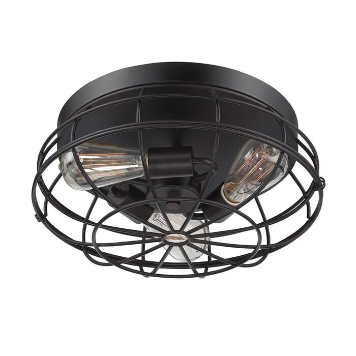 Savoy House Scout 3-Light Ceiling Light in English Bronze Savoy House Scout 3-Light Ceiling Light in English Bronze