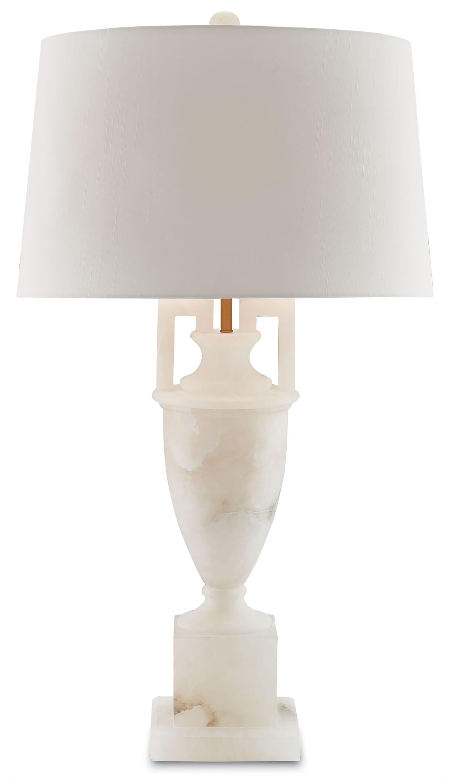 33" Clifford Table Lamp in Natural and Coffee Bronze