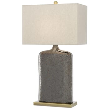 Currey & Company 33" Musing Table Lamp in Rustic Metallic Bronze