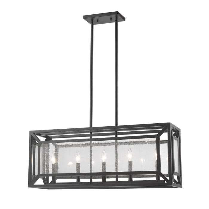 Z-Lite Braum 5-Light Pendant Light In Bronze Z-Lite Braum 5-Light Pendant Light In Bronze