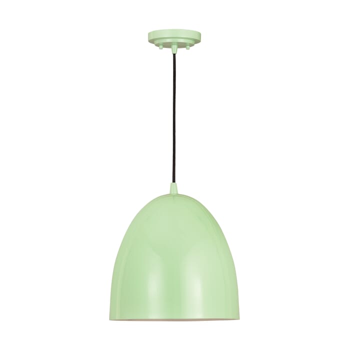 Z-Lite Z Studio Dome Pendant 1-Light Pendant Light In Mint Z-Lite Z Studio Dome Pendant 1-Light Pendant Light In Mint