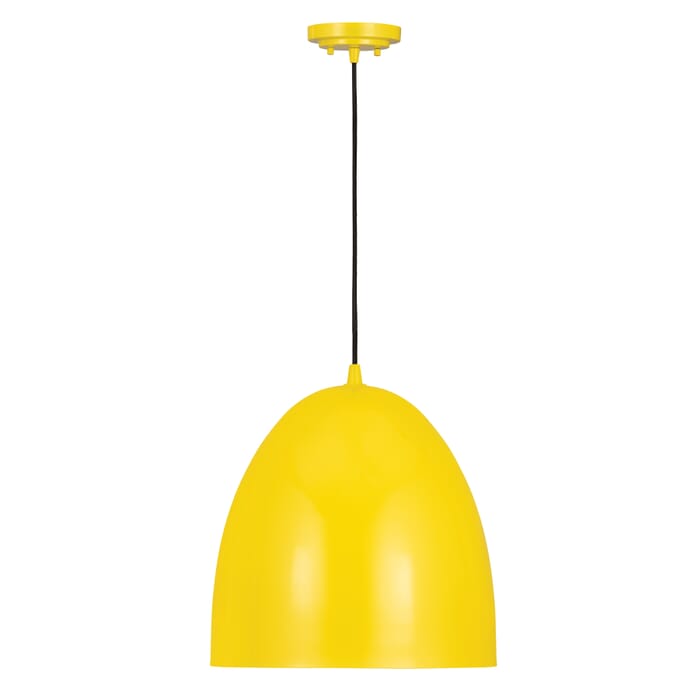Z-Lite Z Studio Dome Pendant 3-Light Pendant Light In Yellow Z-Lite Z Studio Dome Pendant 3-Light Pendant Light In Yellow