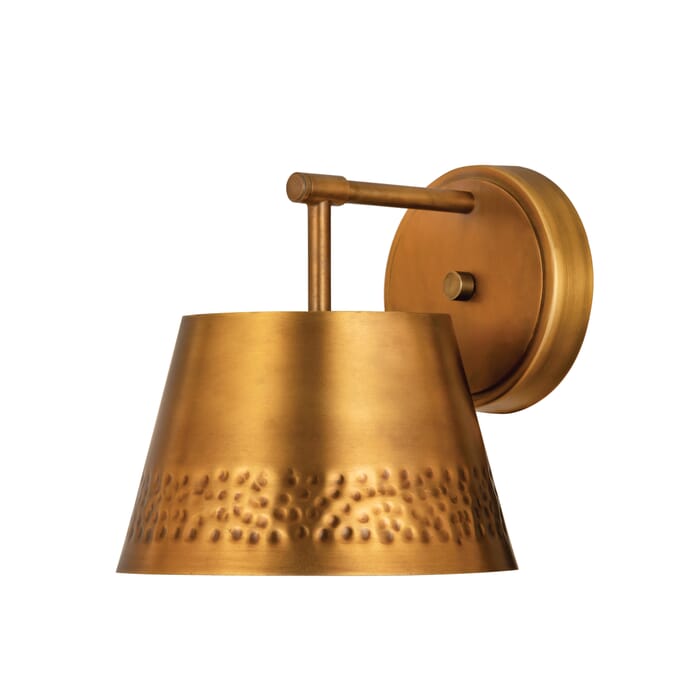 Z-Lite Maddox 1-Light Wall Sconce In Rubbed Brass Z-Lite Maddox 1-Light Wall Sconce In Rubbed Brass