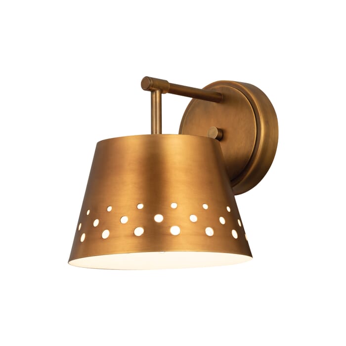 Z-Lite Katie 1-Light Wall Sconce In Rubbed Brass Z-Lite Katie 1-Light Wall Sconce In Rubbed Brass