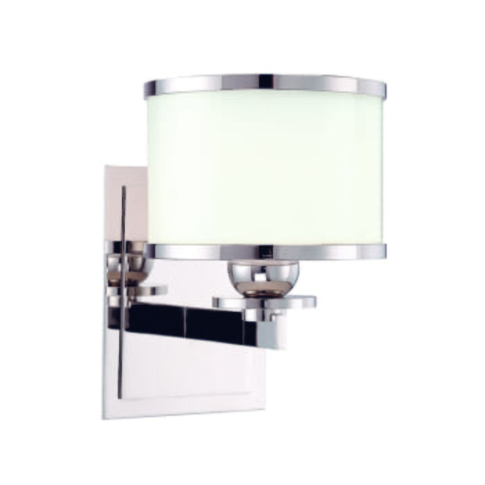Hudson Valley Basking Ridge 6" Bathroom Vanity Light in Polished Nickel Hudson Valley Basking Ridge 6" Bathroom Vanity Light in Polished Nickel