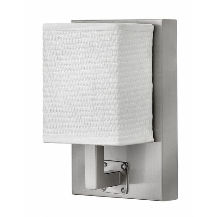 Hinkley Avenue 1-Light LED Sconce in Brushed Nickel Hinkley Avenue 1-Light LED Sconce in Brushed Nickel