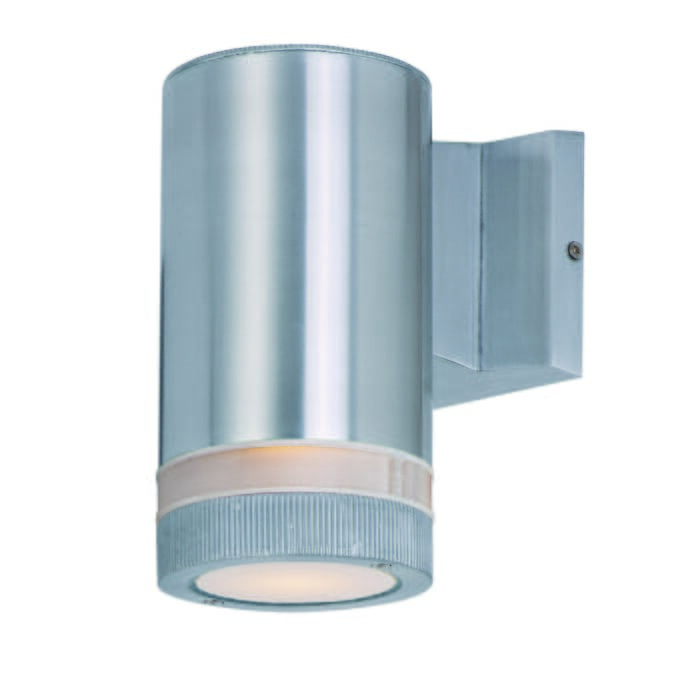 Maxim Lighting Lightray 8" Outdoor Wall Mount in Brushed Aluminum Maxim Lighting Lightray 8" Outdoor Wall Mount in Brushed Aluminum