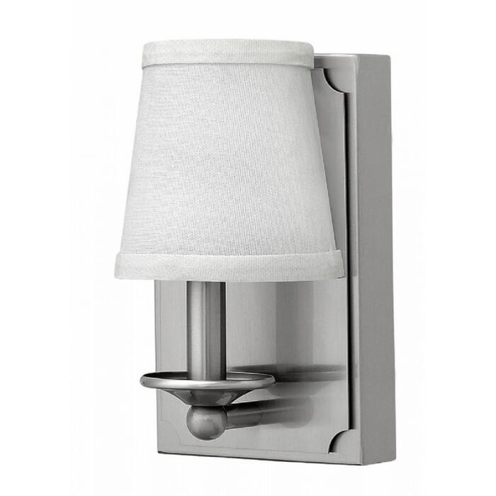 Hinkley Avenue 1-Light LED Sconce in Brushed Nickel Hinkley Avenue 1-Light LED Sconce in Brushed Nickel