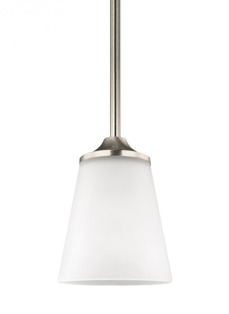 Hanford 7" Mini Pendant In Brushed Nickel-image