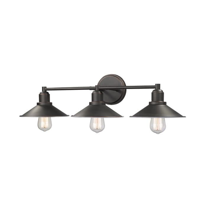 Z-Lite Casa 3-Light Bathroom Vanity Light In Olde Bronze Z-Lite Casa 3-Light Bathroom Vanity Light In Olde Bronze