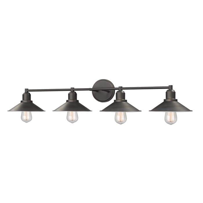 Z-Lite Casa 4-Light Bathroom Vanity Light In Olde Bronze Z-Lite Casa 4-Light Bathroom Vanity Light In Olde Bronze