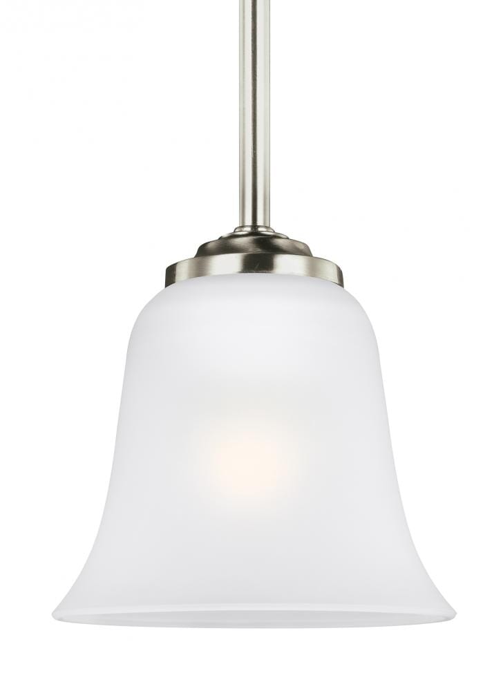 Sea Gull Emmons Mini Pendant in Brushed Nickel