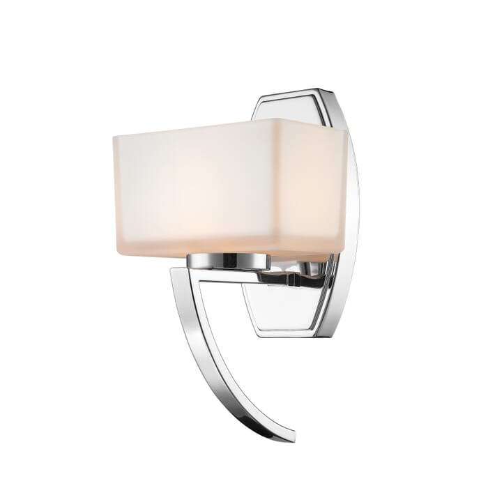 Z-Lite Cardine 1-Light Wall Sconce In Chrome Z-Lite Cardine 1-Light Wall Sconce In Chrome