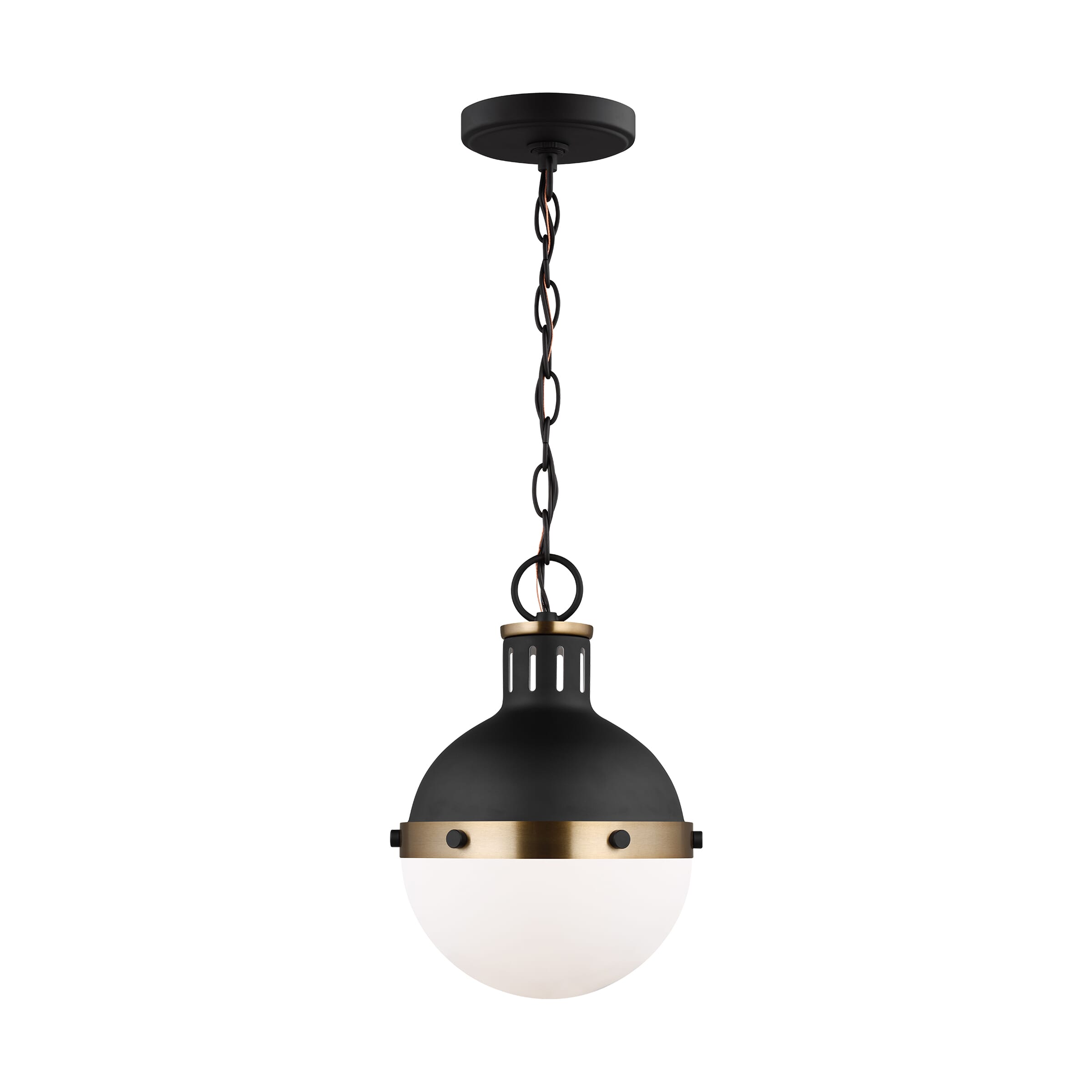 Sea Gull Hanks Pendant Light in Midnight Black