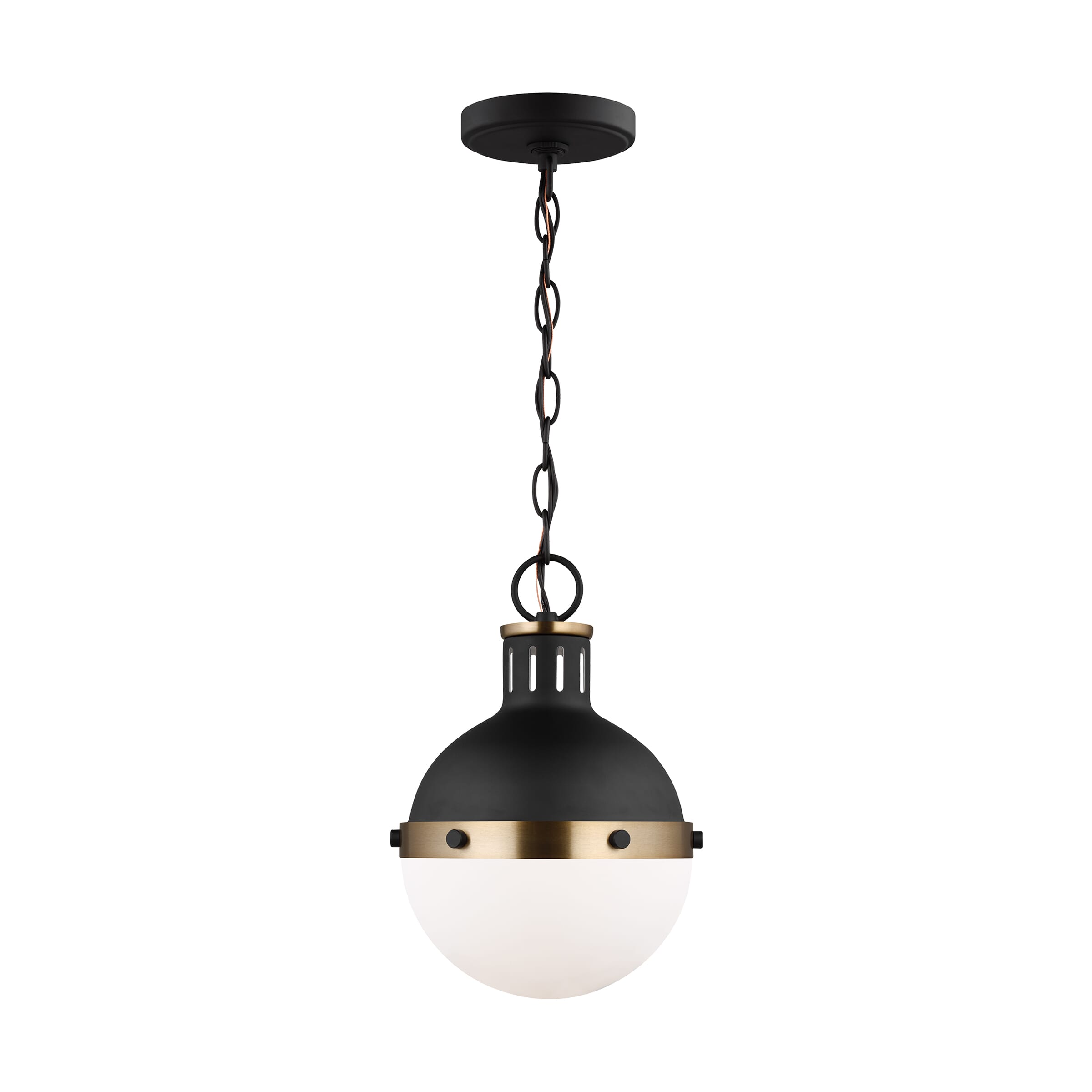 Sea Gull Hanks LED Pendant Light in Midnight Black