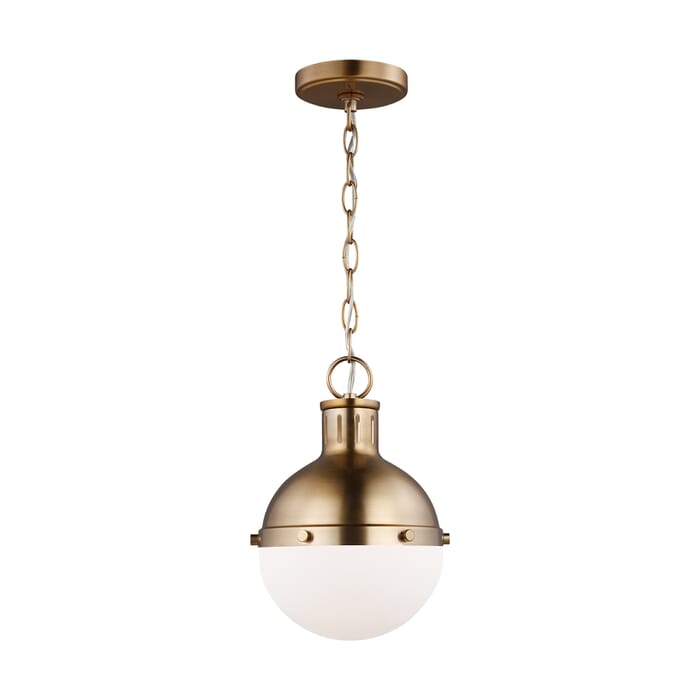 Sea Gull Hanks LED Pendant Light in Satin Brass Sea Gull Hanks LED Pendant Light in Satin Brass
