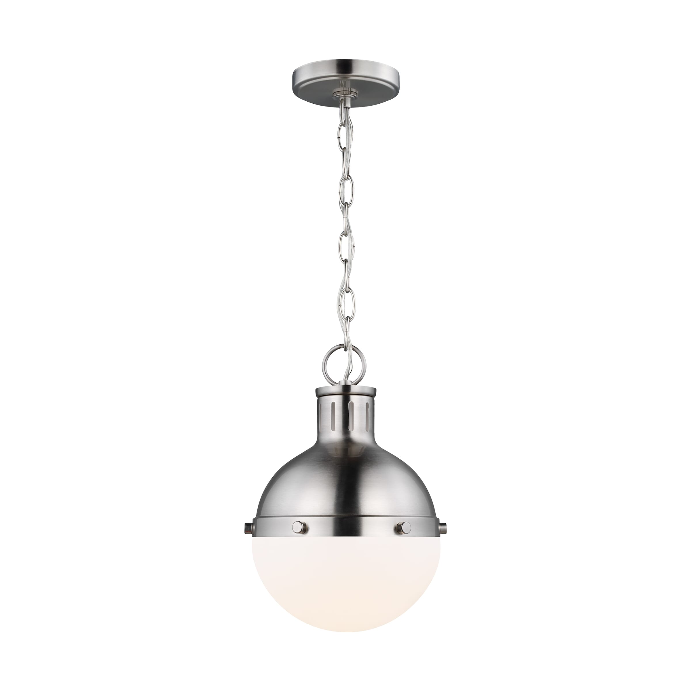 Sea Gull Hanks LED Pendant Light in Brushed Nickel