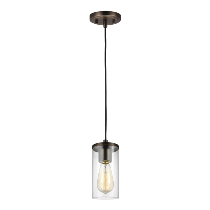 Sea Gull Zire LED Mini Pendant in Brushed Oil Rubbed Bronze Sea Gull Zire LED Mini Pendant in Brushed Oil Rubbed Bronze