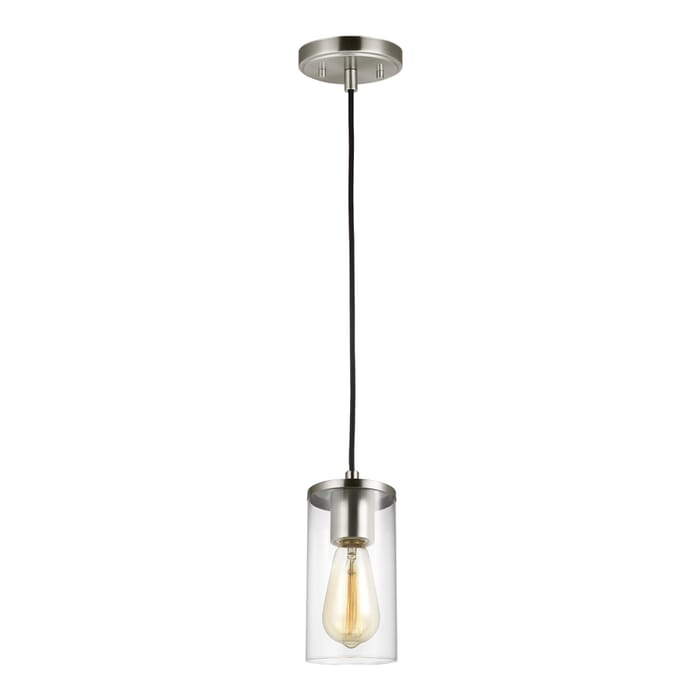 Sea Gull Zire LED Mini Pendant in Brushed Nickel Sea Gull Zire LED Mini Pendant in Brushed Nickel