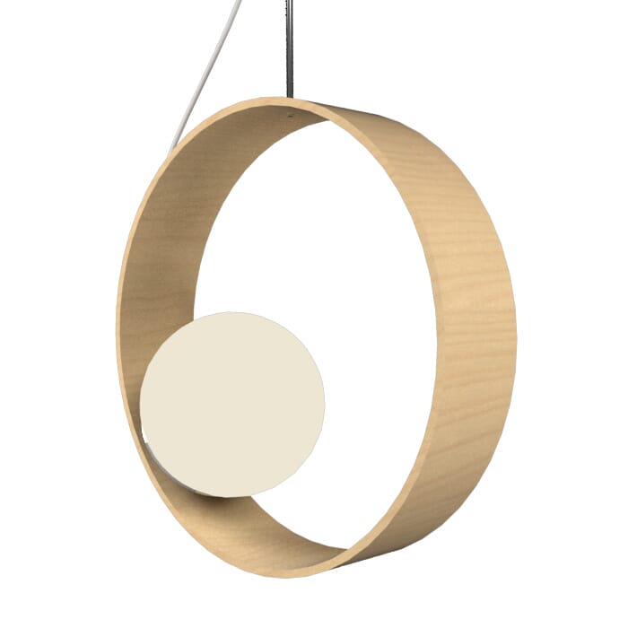 Sfera 1-Light Pendant in Maple Sfera 1-Light Pendant in Maple