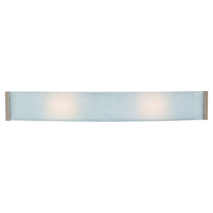 Access Helium 32" 2-Light Bathroom Vanity Light Fixture in Brushed Steel Access Helium 32" 2-Light Bathroom Vanity Light Fixture in Brushed Steel