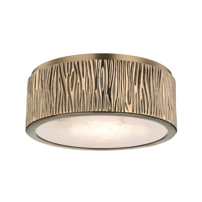 Hudson Valley Crispin Ceiling Light in Aged Brass Hudson Valley Crispin Ceiling Light in Aged Brass