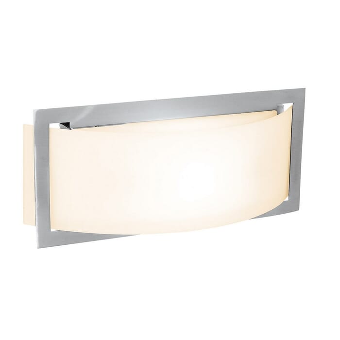 Access Argon 5" Wall Sconce in Brushed Steel Access Argon 5" Wall Sconce in Brushed Steel