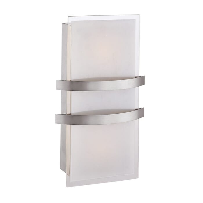 Access Metro 14" Wall Sconce in Brushed Steel Access Metro 14" Wall Sconce in Brushed Steel