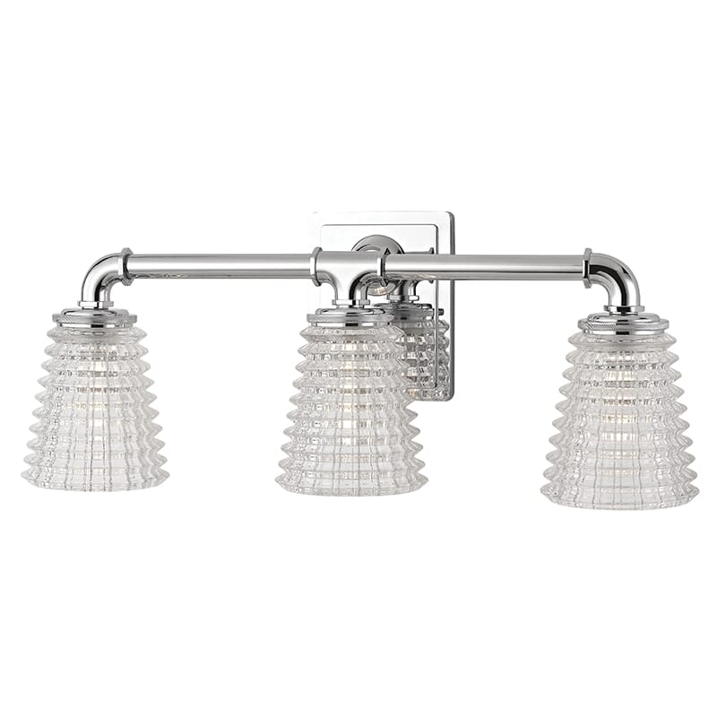 Westbrook 3-Light 20" Bathroom Vanity Light in Polished Chrome