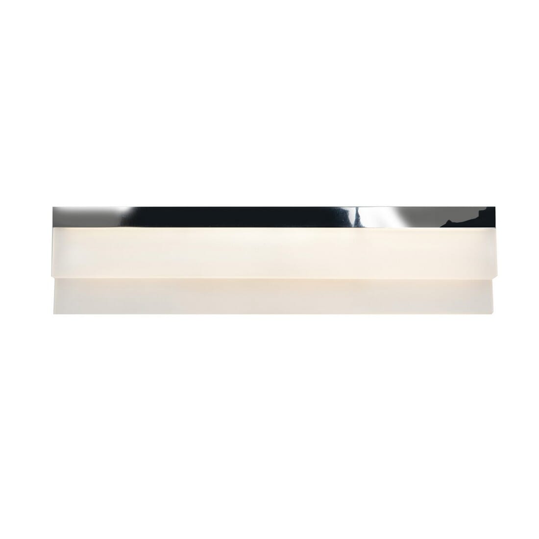 Access Linear 2-Light 5" Bathroom Vanity Light in Chrome