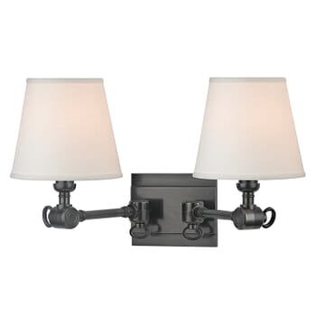 Hudson Valley Hillsdale 2-Light 10" Wall Sconce in Old Bronze