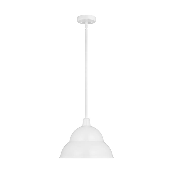 Sea Gull Barn Light Outdoor Hanging Light in White Sea Gull Barn Light Outdoor Hanging Light in White