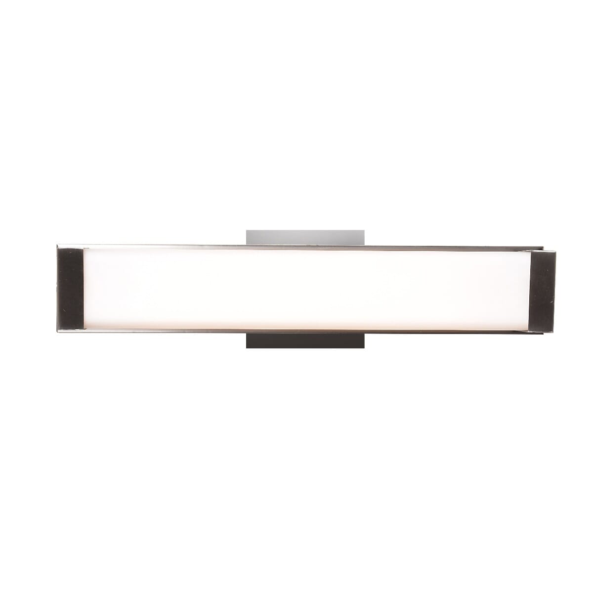 Access Fjord 2" Bathroom Vanity Light in Brushed Steel