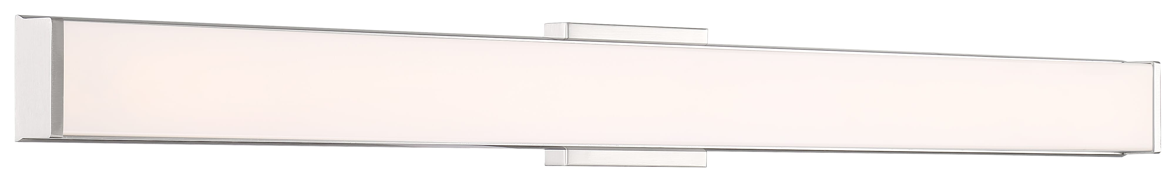 Access Citi Bathroom Vanity Light in Brushed Steel - 62573LEDD-BS/ACR