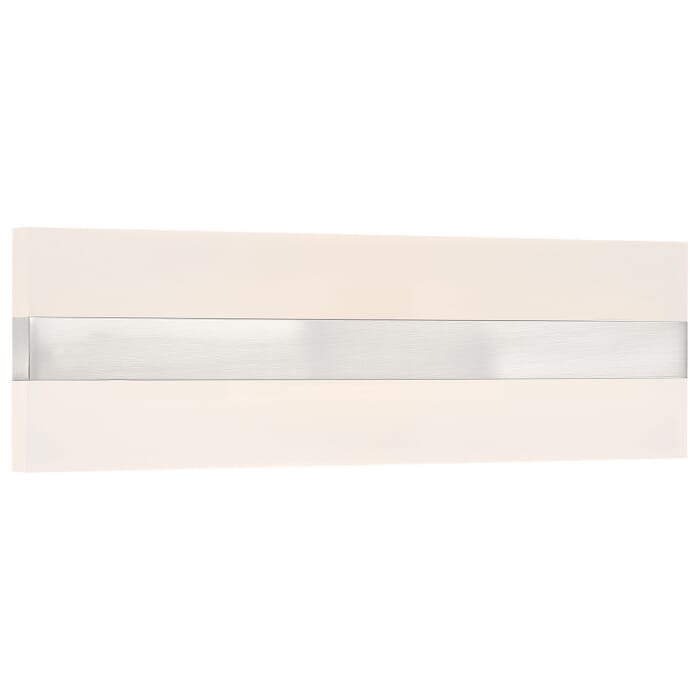 Netherton 2-Light LED Bathroom Vanity Light in Brushed Steel Netherton 2-Light LED Bathroom Vanity Light in Brushed Steel