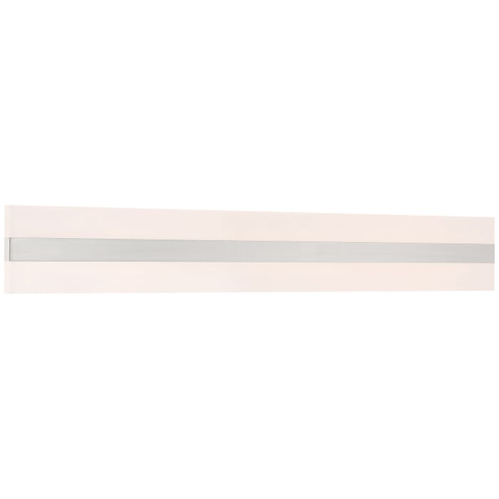 Netherton 2-Light LED Bathroom Vanity Light in Brushed Steel Netherton 2-Light LED Bathroom Vanity Light in Brushed Steel